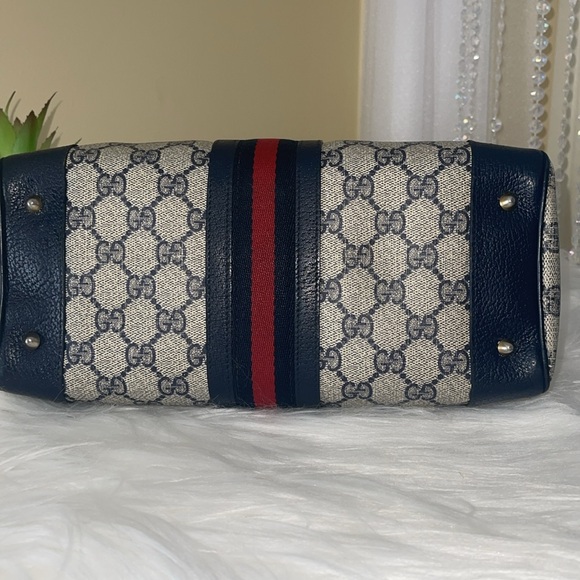 Vintage GG Web Supreme Canvas/ Professionally RESTORED  like New Outside❣️ - Picture 6 of 17